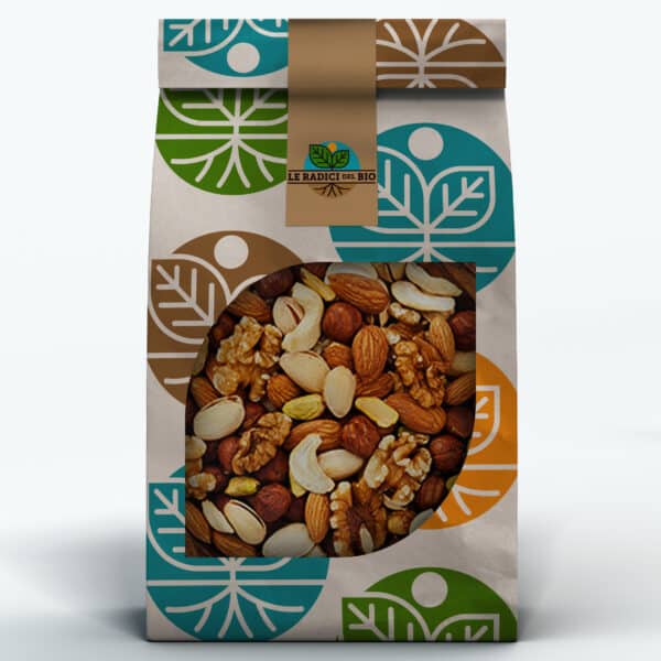 Biosnakkini Mix Frutta Secca Bio sfusi 100 g (Uvetta, Fichi, Mandorle, Nocciole)
