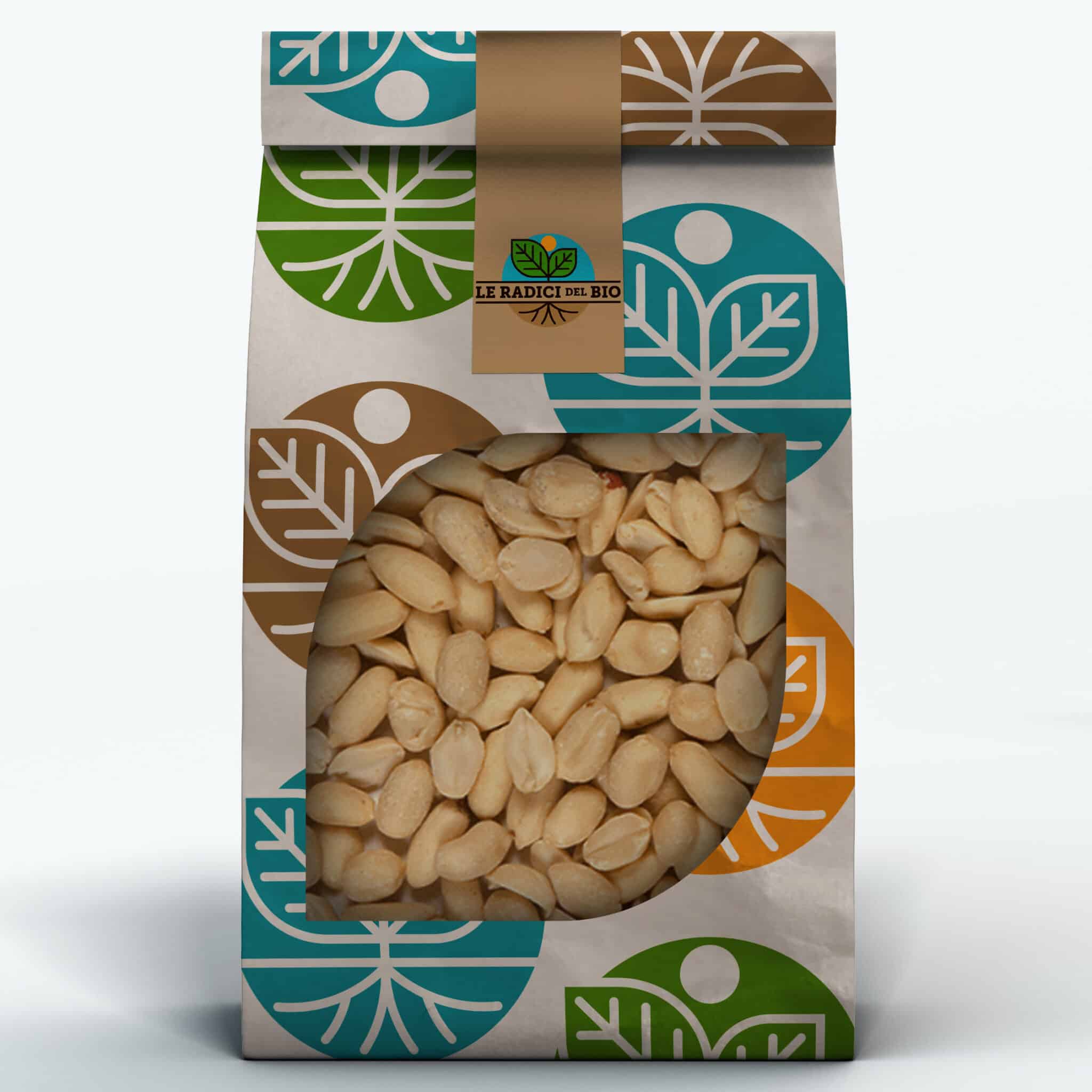 Cacahuètes crues non salées Bio vrac 100 gr - Le radici del bio