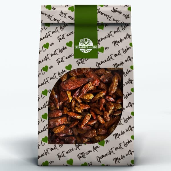 Peperoncino Secco Intero Bio sfuso 25 g (Bird Eye Chili)