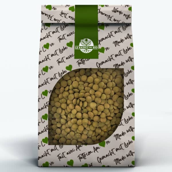 Lenticchie Verdi Decorticate Bio sfuse 100 g